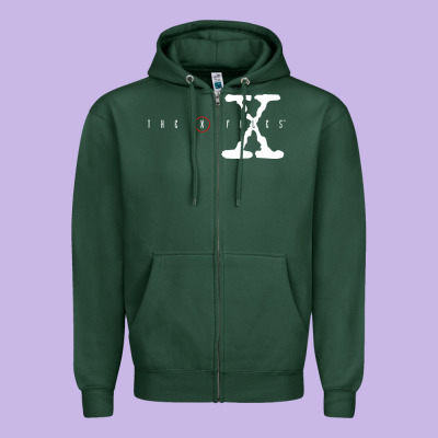 The X Files [tb] Zipper Hoodie Designed By Pixelwave