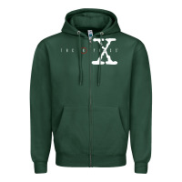 Sports Green the x files [tb] Zipper Hoodie - PixelWave