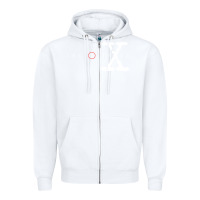 White the x files [tb] Zipper Hoodie - PixelWave
