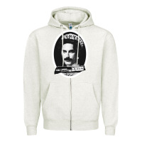 Oatmeal Heather god save the quen king music Zipper Hoodie - PixelWave