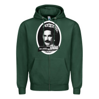 Sports Green god save the quen king music Zipper Hoodie - PixelWave