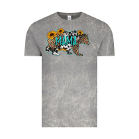 Cloud Rock mama bear sunflowers leopard cowhide mother's day Vintage Tee - Jasminsmagicworld