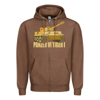 Chestnut panzer vi tiger i tank gift ww2 german army tanks Zipper Hoodie - Craftify