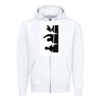 White mst3k Zipper Hoodie - Craftify
