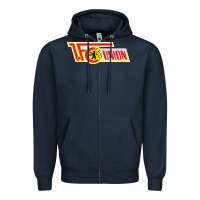 Navy cool-1.-fc-union-berlin-merch Zipper Hoodie - Craftify