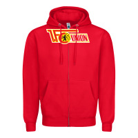 Red cool-1.-fc-union-berlin-merch Zipper Hoodie - Craftify