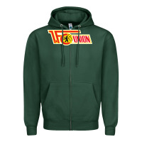 Sports Green cool-1.-fc-union-berlin-merch Zipper Hoodie - Craftify