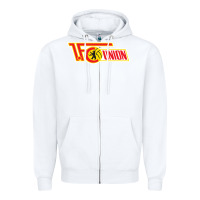 White cool-1.-fc-union-berlin-merch Zipper Hoodie - Craftify