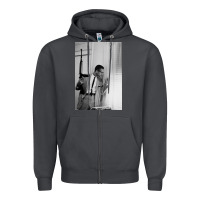 Smoke malcolm x Zipper Hoodie - Craftify