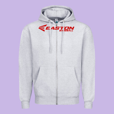 Easton Baseball Zipper Hoodie Designed By Craftify