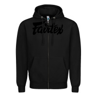 Black Fairtex Combat Sport Style Black Zipper Hoodie - Craftify
