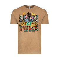 Vintage Camel mom of twins girls mother's day Vintage Tee - CowGirlArtShop