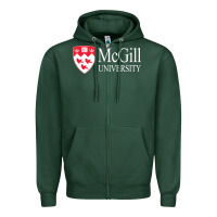 Sports Green mcgill university Zipper Hoodie - Craftify