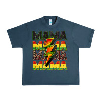 Midnight Navy juneteenth mama Urban Heavy Tee - CowGirlArtShop