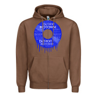 Chestnut detroit motown record t shirt motown record t shirt Zipper Hoodie - Craftify