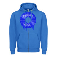True Royal detroit motown record t shirt motown record t shirt Zipper Hoodie - Craftify