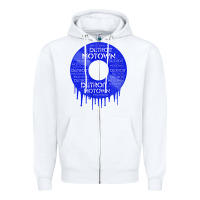 White detroit motown record t shirt motown record t shirt Zipper Hoodie - Craftify