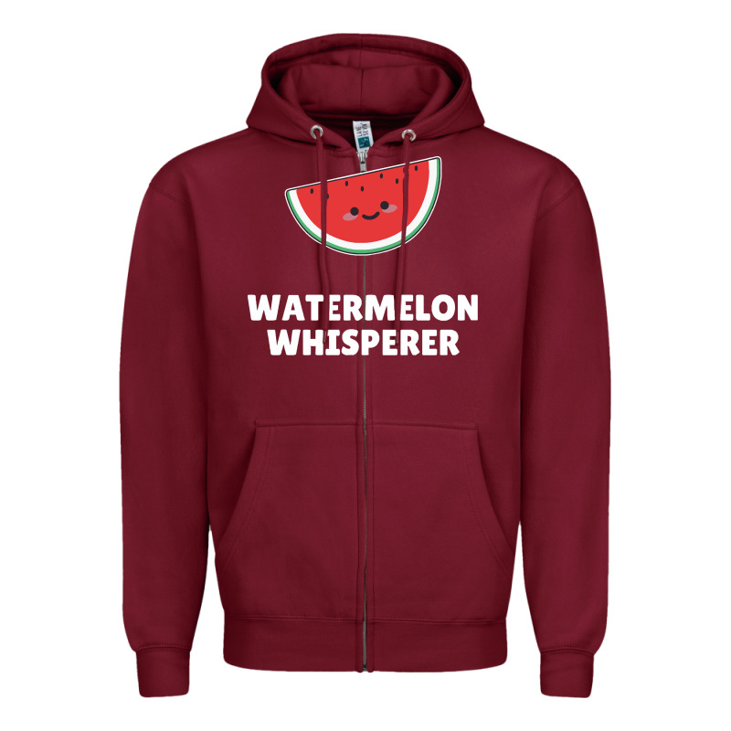 Watermelon T  Shirt Watermelon Whisperer T  Shirt Zipper Hoodie by Craftify | Teevron