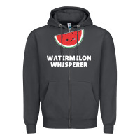Smoke watermelon t  shirt watermelon whisperer t  shirt Zipper Hoodie - Craftify