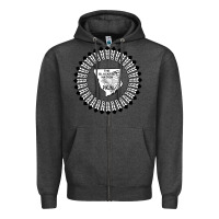 Charcoal Heather blackfeet nation flag   blackfeet Zipper Hoodie - Craftify