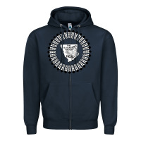 Navy blackfeet nation flag   blackfeet Zipper Hoodie - Craftify
