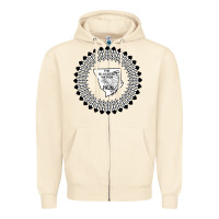 Sandshell blackfeet nation flag   blackfeet Zipper Hoodie - Craftify