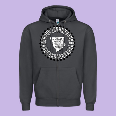 Blackfeet Nation Flag   Blackfeet Zipper Hoodie Designed By Craftify