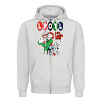 Dove Grey nice lpotl live laugh love Zipper Hoodie - Craftify