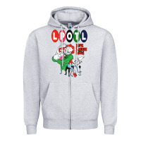 Heather Grey nice lpotl live laugh love Zipper Hoodie - Craftify