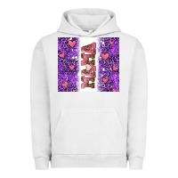 Pigment Lunar Rock purple leopard pink mama hearts Urban Hoodie - AdoDesignShop