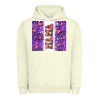 Pigment Pistachio purple leopard pink mama hearts Urban Hoodie - AdoDesignShop