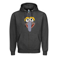 Charcoal Heather gonzo Zipper Hoodie - Craftify