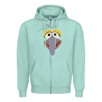 Seafoam gonzo Zipper Hoodie - Craftify