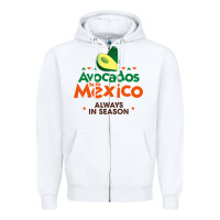 White Avocados From Mexico Always In Season Classic Sweat Tank Women Classic Zipper Hoodie - Craftify