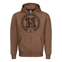Chestnut Washington & Jefferson College Zipper Hoodie - Craftify