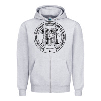 Heather Grey Washington & Jefferson College Zipper Hoodie - Craftify
