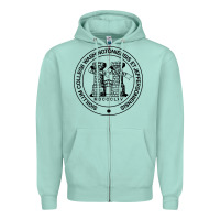 Seafoam Washington & Jefferson College Zipper Hoodie - Craftify