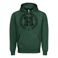 Sports Green Washington & Jefferson College Zipper Hoodie - Craftify