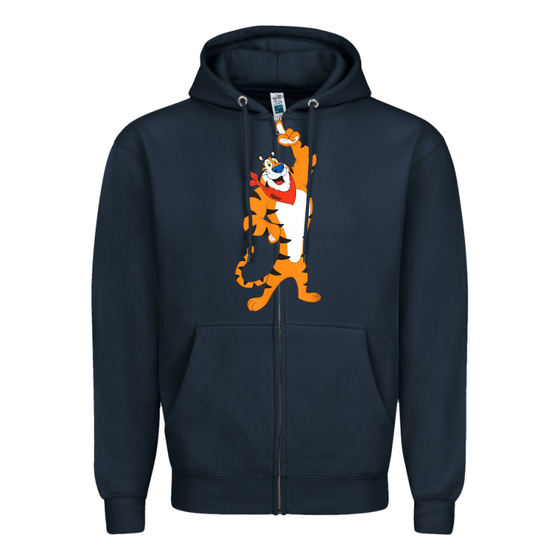 Frosted Flakes Tony The Tiger T Shirt Zipper Hoodie by Craftify | Teevron