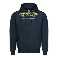 Navy st croix rods Zipper Hoodie - Craftify