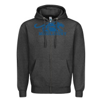 Charcoal Heather middlebury panthers Zipper Hoodie - Craftify