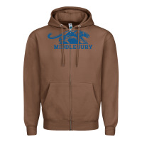 Chestnut middlebury panthers Zipper Hoodie - Craftify