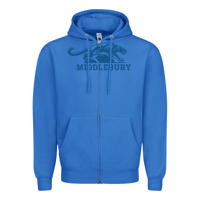 Middlebury Panthers Zipper Hoodie by Craftify | Teevron