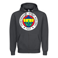 Smoke fenerbahçe pullover Zipper Hoodie - Craftify