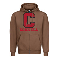 Chestnut cornell big red Zipper Hoodie - Craftify