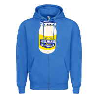 True Royal Mayonnaise Zipper Hoodie - Craftify