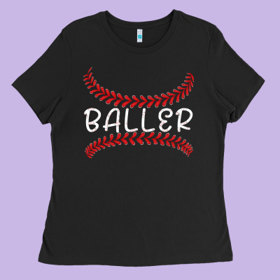 Baller Ladies Tee Designed By Bettercallsaul