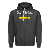 Charcoal Heather Swedish Beer Please Ol Tack Zipper Hoodie - Craftify