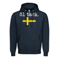 Navy Swedish Beer Please Ol Tack Zipper Hoodie - Craftify