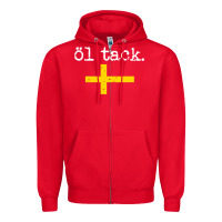 Red Swedish Beer Please Ol Tack Zipper Hoodie - Craftify